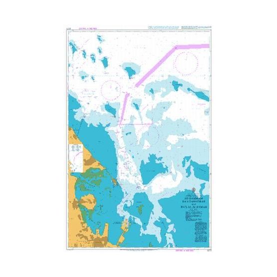 3777 Approaches to Ad Dammam- Ra's Tannurah and Ra's al Ju`aymah Admiralty Chart