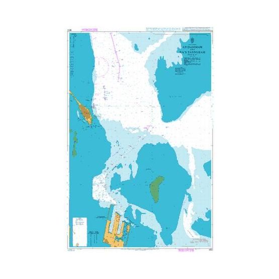 3812 Ad Dammam and Ra's Tannurah Admiralty Chart