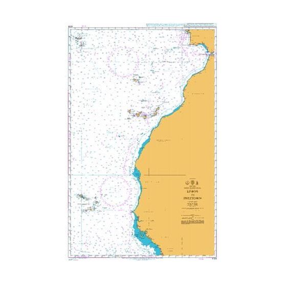 4104 Lisboa (Lisbon) to Freetown Admiralty Chart