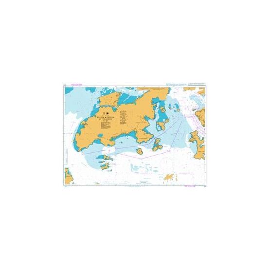 4129 South Western Approaches Admiralty Chart