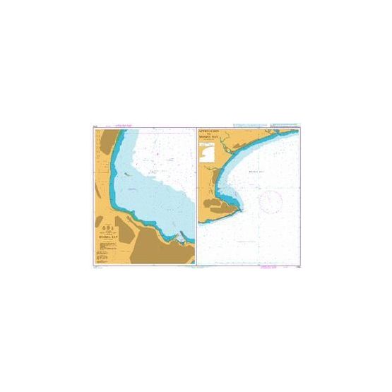 4154 Approaches to Mossel Bay Admiralty Chart