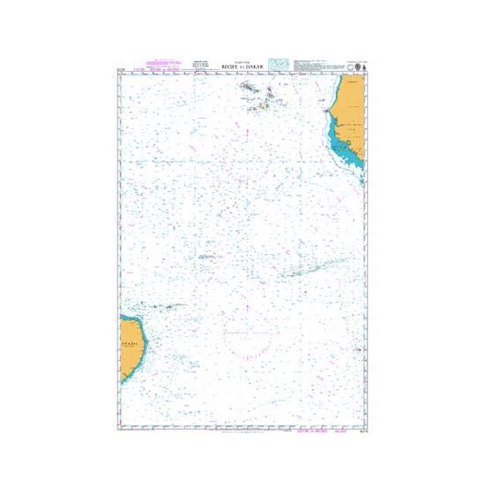 4215 Recife to Dakar Admiralty Chart