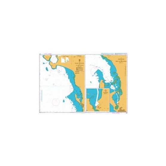 542 Madiq Kamaran to Al Hudaydah Admiralty Chart