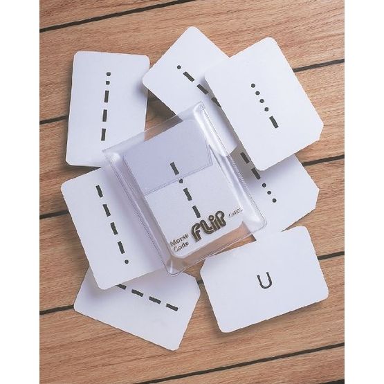 Marine Flip Cards Morse Code - Navigation Aids