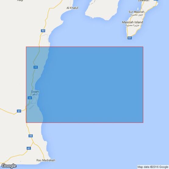 3763 Oman- South East Coast, Approaches to  Ad Duqm Admiralty Chart