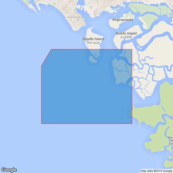 59 Port Muhammad Bin Qasim and Approaches Admiralty Chart