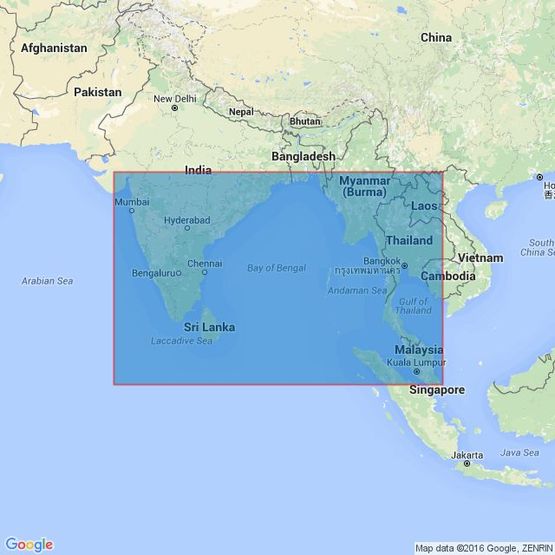 4706 Bay of Bengal Admiralty Chart