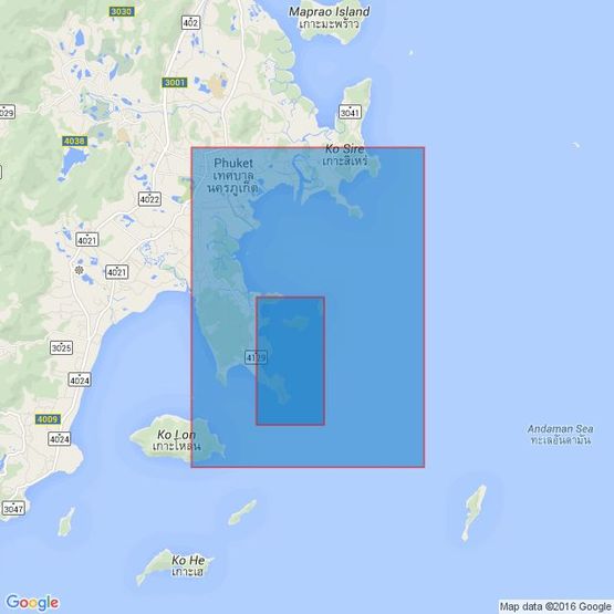 3941 Mu Ko Similan to Ko Lanta Yai Admiralty Chart