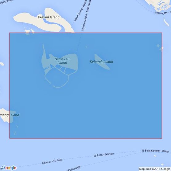 4036 Raffles Lighthouse to The Sisters Admiralty Chart