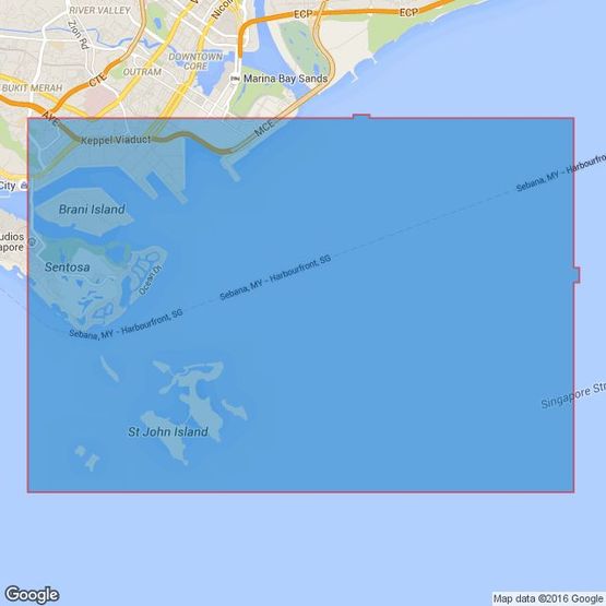 4037 Keppel Harbour, Tanjong Pagar and Approaches Admiralty Chart