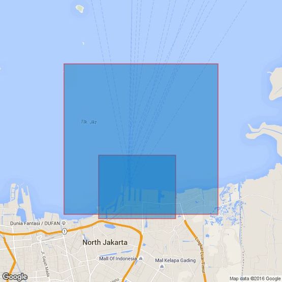 932 Pelabuhan Tanjungpriok and Inner Approaches Admiralty Chart