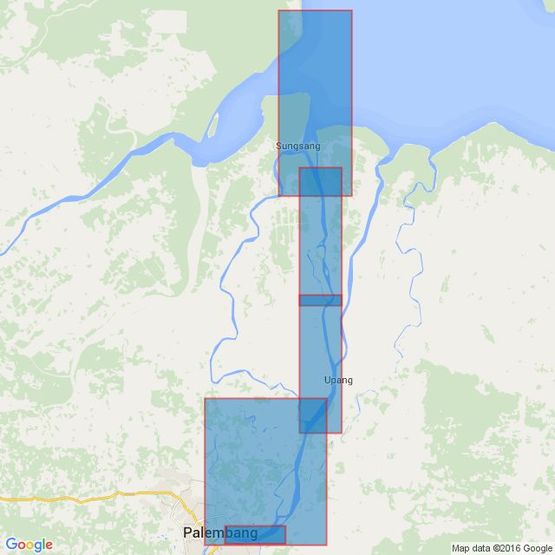3476 Sungai Palembang Admiralty Chart
