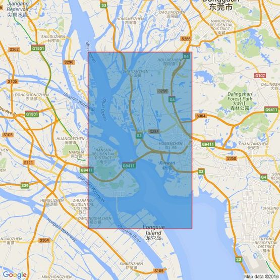 344 Shanban Zhou to Nizhou Tou Admiralty Chart