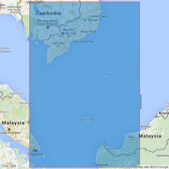 3482 Singapore Strait to Song Sai Gon Admiralty Chart