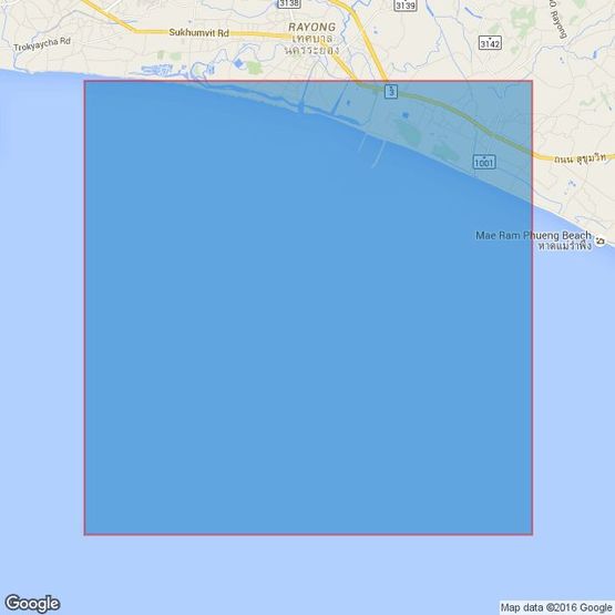 3966 Ko Chuang to Ko Kut Admiralty Chart