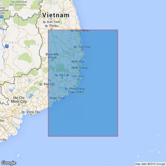 3987 Mui Ke Ga to Quy Nhon Admiralty Chart