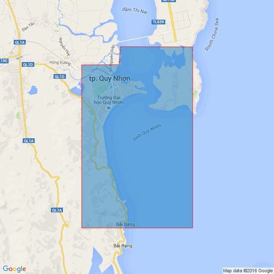 3988 Vung Qui-Nhon to Song Huong Admiralty Chart