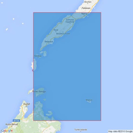 287 Eastern Approaches to Balabac Strait Admiralty Chart