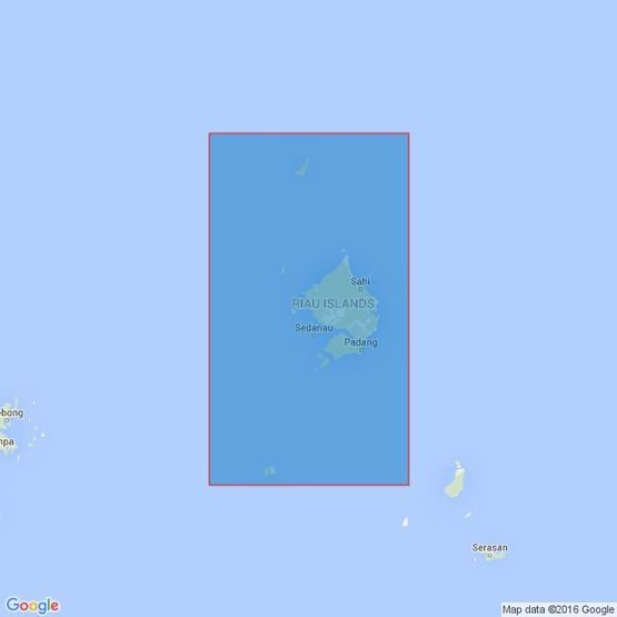 1348 Kepulauan Natuna (Natuna Besar) Admiralty Chart