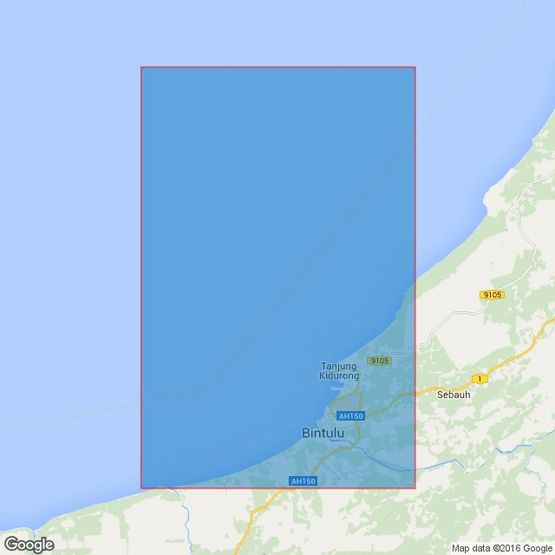 2100 Approaches to Bintulu Port Admiralty Chart