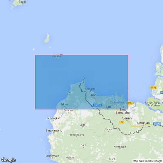 3834 Tanjung Bayung to Tanjung Sipang Admiralty Chart