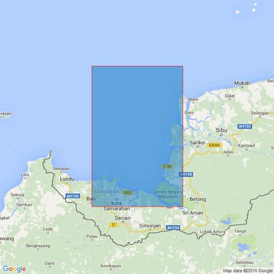 3835 Tanjung Sipang to Tanjung Sirik Admiralty Chart