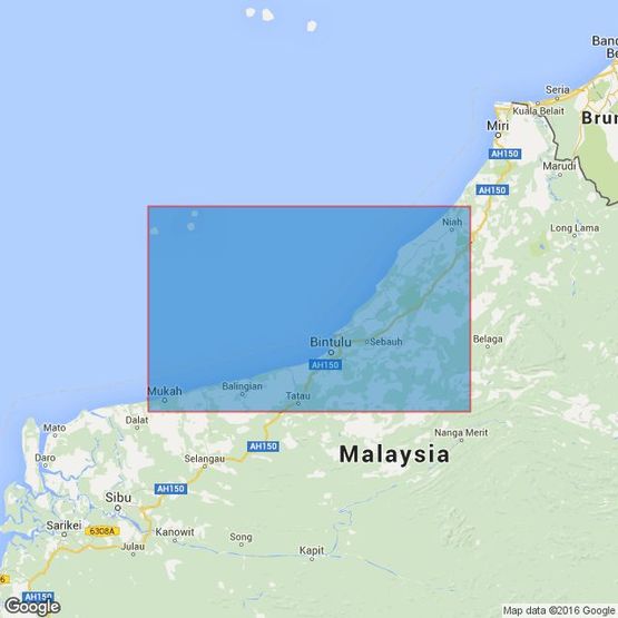 3837 Kuala Mukah to Kuala Niah Admiralty Chart