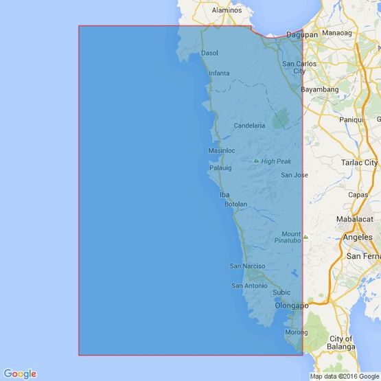 4492 Subic Bay to Dasol Bay Admiralty Chart