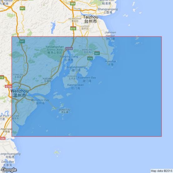 1721 Beijishan Liedao to Taizhou Liedao Admiralty Chart