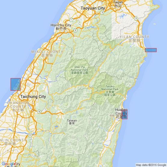 2618 Harbours in T'ai-wan Admiralty Chart