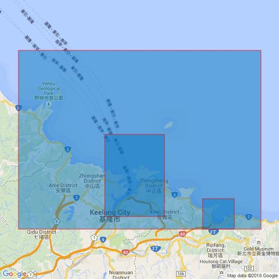 2619 Chi-lung and Approaches Admiralty Chart