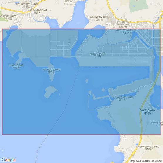 1163 Korea - South Coast, Busan New Port Admiralty Chart