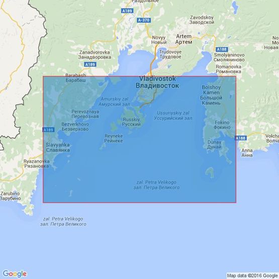 3045 Approaches to Vladivostok Admiralty Chart