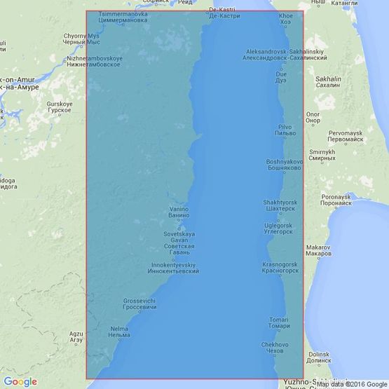 3340 Gulf of Tartary Admiralty Chart