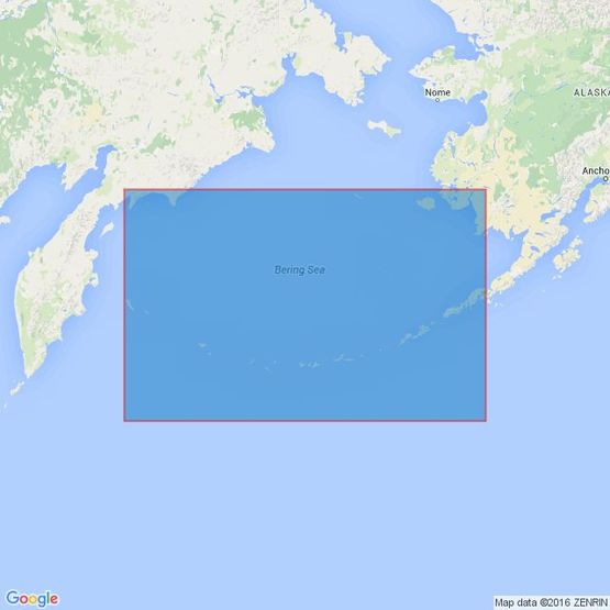 4813 Bering Sea Southern Part Admiralty Chart