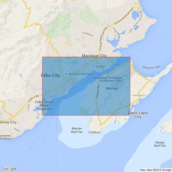 14 Cebu-East Coast,Cebu Harbour Admiralty Chart