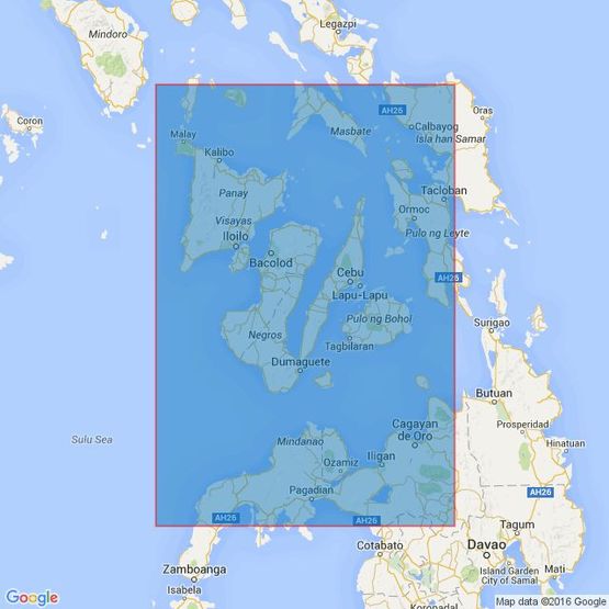 4416 Philippine Islands, Jintotolo Island to Corando Point Admiralty Chart