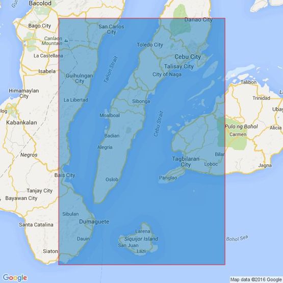 4473 Southern Part of Tanon Strait and Cebu Strait to Bohol Sea Admiralty Chart