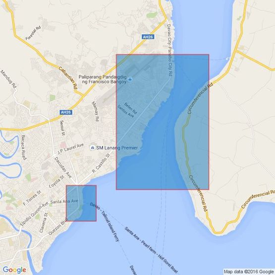 4494 Philippine Islands, Mindanao, Davao Gulf Admiralty Chart