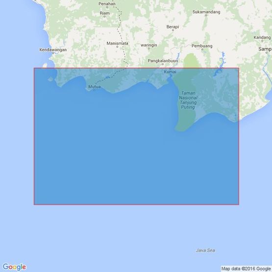 1964 Kalimantan South Coast Tanjung Siamok to Gosong Aling Admiralty Chart