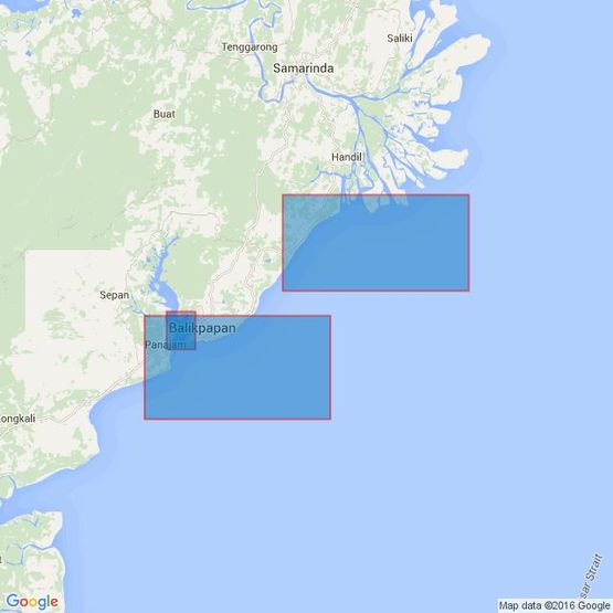 2639 Ports and Terminals on the South East Coast of Kalimantan Admiralty Chart