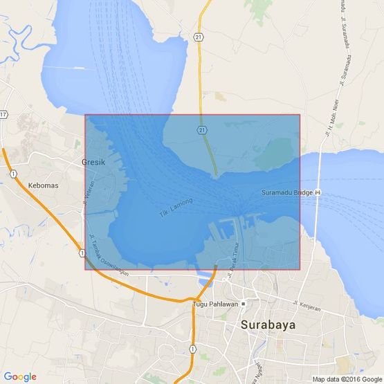 921 Pelabuhan Surabaya and Approaches Admiralty Chart