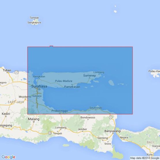 945 Selat Madura and Selat Sapudi including Madura Admiralty Chart