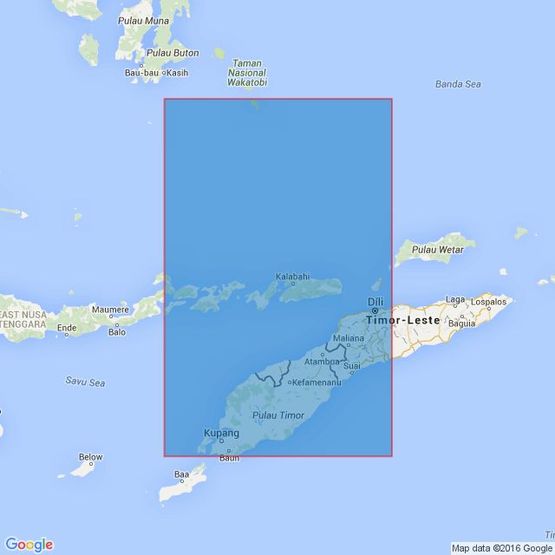 2908 Indonesia and East Timor, Pilau Semau to Pilau Moromaho Admiralty Chart
