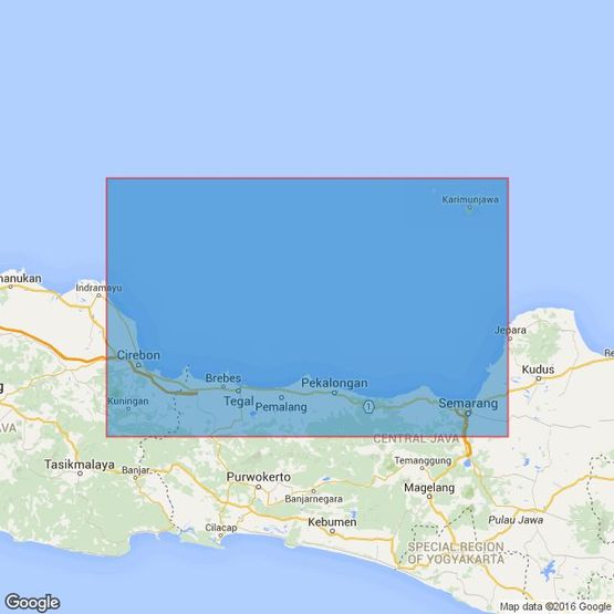 3730 Cirebon to Semarang Admiralty Chart