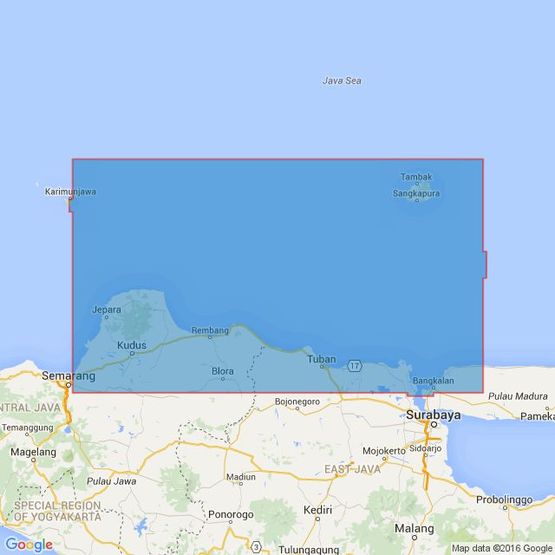 3731 Pulau Panjang to Selat Surabaya Admiralty Chart