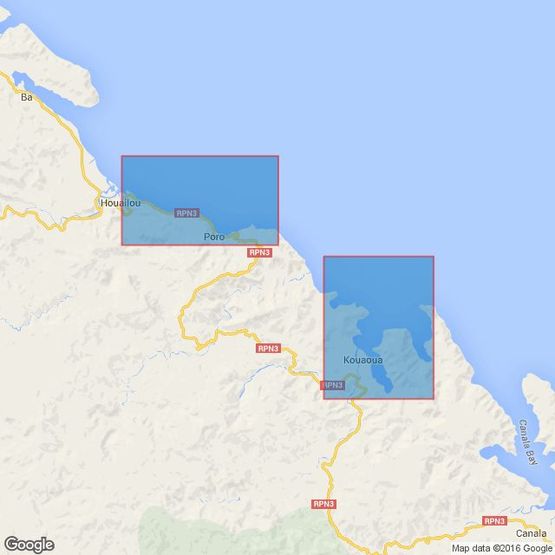 339 Baie de Canala to Passe du Cap Bayes Admiralty Chart