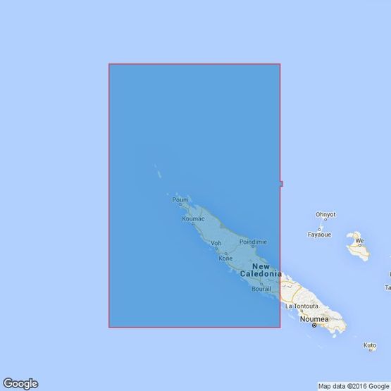 935 Nouvelle-Caledonie (North-western part) Admiralty Chart