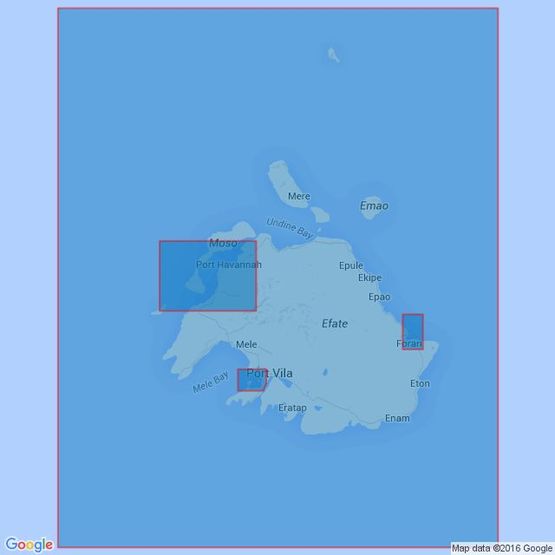 1494 Efate and Plans Admiralty Chart