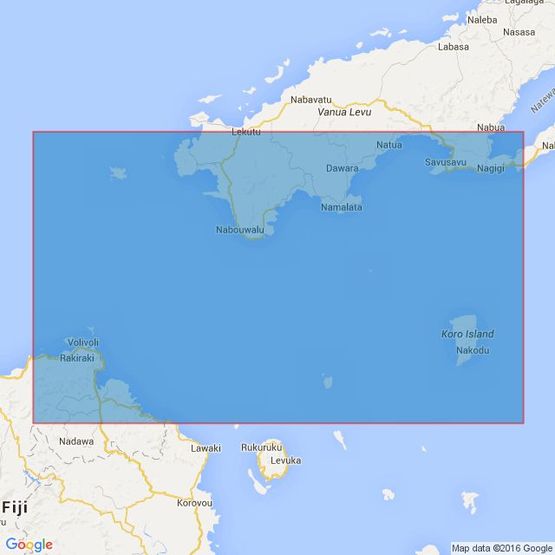 750 Charybdis Reef to Koro Island Admiralty Chart